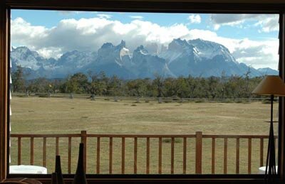 View from Hosteria Serrano