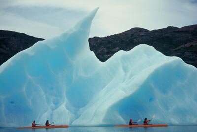 Kayaking in Torres del Paine