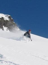 Powder Skiing in Valle Nevado